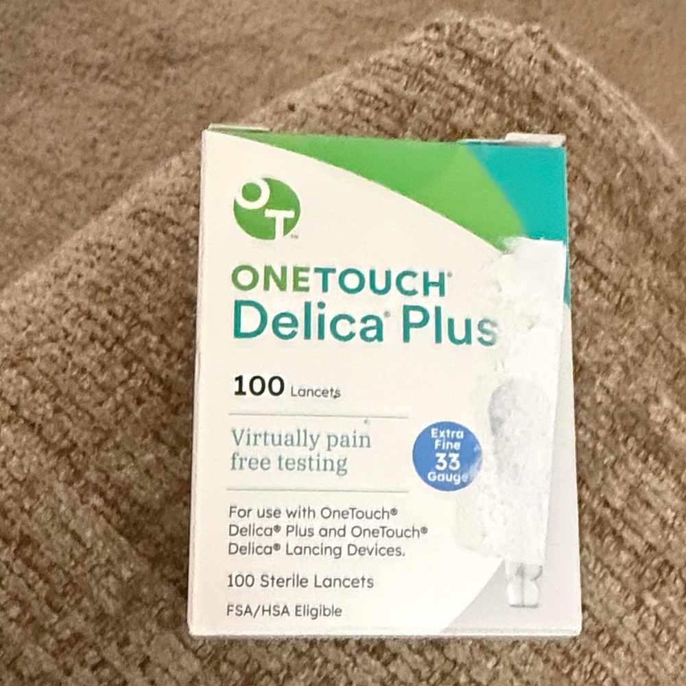 One atouch delica plus test strips